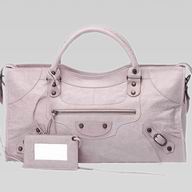 Balenciaga Part-Time Planet Small Stud Bag Light Pink 168028LP