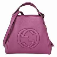 Gucci Soho GG Caviar Calfskin Bag Berry Perple G5594640