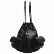 Chanel Matelasse Lambskin Pockets Packbag Mini Black A488249