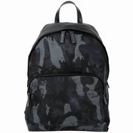Prada Zippper Nylon Camouflage Backpack Deep Blue Black PR7054117
