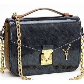 Louis Vuitton Pochette Metis EPI Leather Monogram Canvas Chain Mini Bag M54990