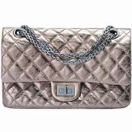 Chanel Calfskin Medium Reissue Bag champaign gold A46268