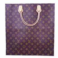 Louis Vuitton Monogram Canvas Sac Plat Tota Bag M51140