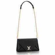 Louis Vuitton Love Note Chain Shoulder Bag Noir M54500