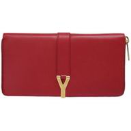 YSL Saint Leather Paris Y Calfskin Small Bag In Red YSL5189702