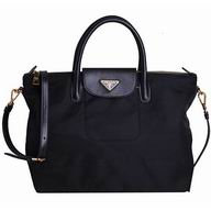 Prada Prada Saffiano Tessuto Triangle Logo Large Nylon Bag PRBN2541