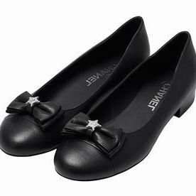 Chanel Classic CC Calfskin Flats Shoes (CamelXBlack) AS467365