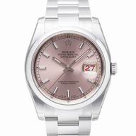 Rolex Datejust Automatic 36mm Stainless Steel Watch Champagne R116200-4