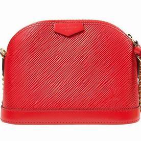 Louis Vuitton Epi Cowhide Leather Alma Mini Bag Red M51404