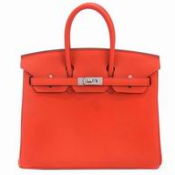 Hermes Birkin Togo 25cm Calfskin Handbag Orange H7041802