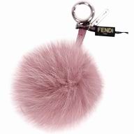 FENDI Pompon Bag Bugs The Fox Pendant Pink F6122809