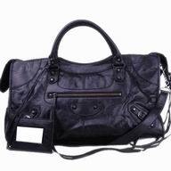 Balenciaga Part-Time Planet Small Stud Bag Nero 168028NE