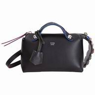 Fendi By The Way Calfskin Handle/Shoulder Bag Black F6120705