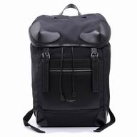 Givenchy Rider Nylon PU Leather Backpack In Black G7021509