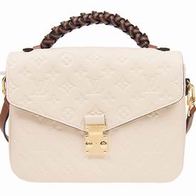 Louis Vuitton Embossed Supple Grained Cowhide Pochette Métis Handbag M53940