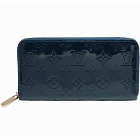Louis Vuitton Monogram Vernis Zippy Wallet Grand Bleu M90047
