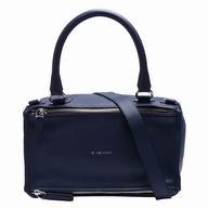 Givenchy Pandora Goatskin Bag In Blue Gi6112006