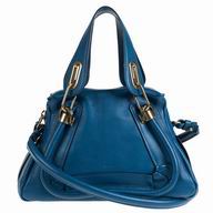 Chloe It Bag Party Caviar Calfskin Bag In Sea Blue C5810492