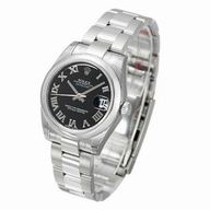Rolex Datejust Automatic 31mm Stainless Steel Watch Black R178240-4