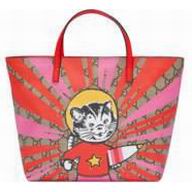 Gucci Childrens GG rocket cat tote bag 410812 9DP1N 8337
