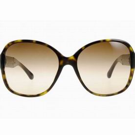 Chanel Metal Plastic Frame Sunglasses Amber A7082807