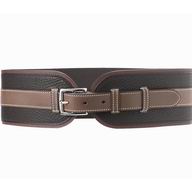 Hermes Silver Light Brown Box and Deep Brown Togo Leahter Belt H400569