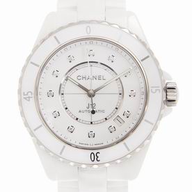 chaneI J12 Ceramic And Steel White Case Watch H5705