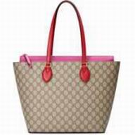 Gucci GG Supreme Canvas Tote Shoulder Bag Beige 415721 KLQIG 9784