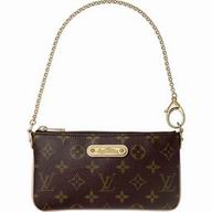 LOUIS VUITTON MONOGRAM CANVAS MILLA CLUTCH MM M60094