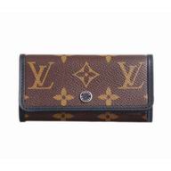 Louis Vuitton Monogram Canvas Brown 6 Key Holder M60165