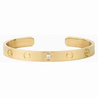 Cartier Love 18K Yellow Gold Diamonds Bracelet CR7081813