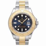 Rolex Yacht-Master Automatic 40mm 18K Gold Stainless Steel Watch Blue R7030704