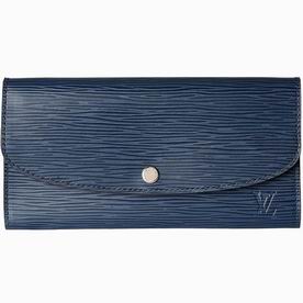 Louis Vuitton Epi Leather Emilie Wallet Blue M60854