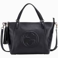 Gucci Soho GG Calfskin Bag Black G576770