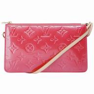 Louis Vuitton Monogram Vernis Patent Leather Hand/shoulder Bag In Peach Pink M91574