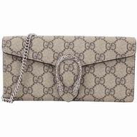 Gucci Dionysus GG Supreme Calfskin Leather Bag In Khaki G554922