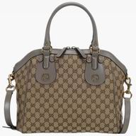 Gucci 2013 Scarlett Calfskin Leather Handbag In Gray G471035