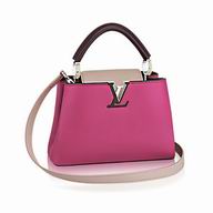 Louis Vuitton Capucines BB Taurillon Leather Bag In Grape M90391