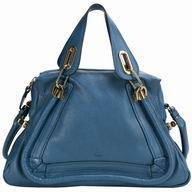 Chloe It Bag Party Calfskin Bag In Sea Blue C5254183