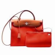 Hermes Herbag Hand/Shoulder Bag Tomato Red H7122606