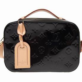 Louis Vuitton Monogram Vernis Leather SANTA MONICA Noir M90370