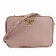 Prada Saffiano Relievo Logo Calfskin Mini Size Bag Pink PR5741370