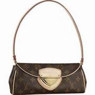 LOUIS VUITTON MONOGRAM CANVAS BEVERLY CLUTCH M40122