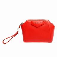 Givenchy Antigona Goatskin Bag In Red Gi6112002