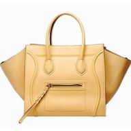 Celine Square Phantom Luggage Bag Faint Yellow CE43739