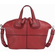 Givenchy Nightingale Micro Bag In Goatskin Red G521724