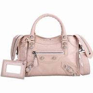 Balenciage City Lambskin Silvery hardware Classic Mini Bag Pink B5660898