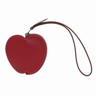 Hermes Tutti Frutti Apple Calfskin Change Purse Red H6111201
