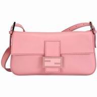 FENDI Baguette Calfskin Bag Pink F5489866