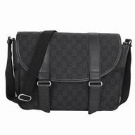 Gucci Classic Weaving Leather Bag In Black G5947059